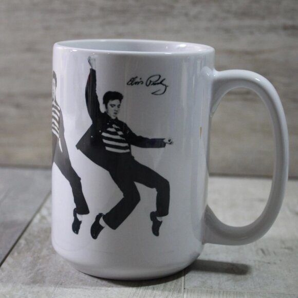 Other - Elvis Presley 15oz Coffee Mug Rock & Roll Royalty!